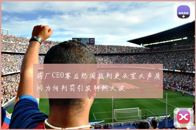 药厂CEO赛后怒闯裁判更衣室大声质问为何判罚引发轩然大波